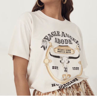 Eagle Angel Abode Graphic Tee