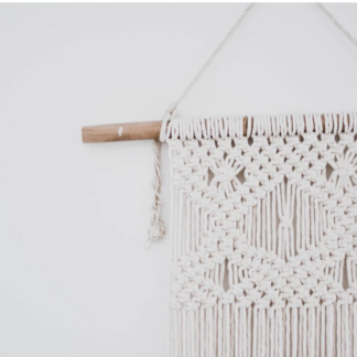 Woven Macrame Wall Hanging