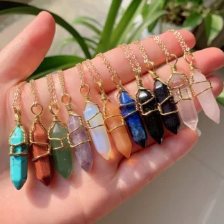 Healing Natural Gem Stone Pendant