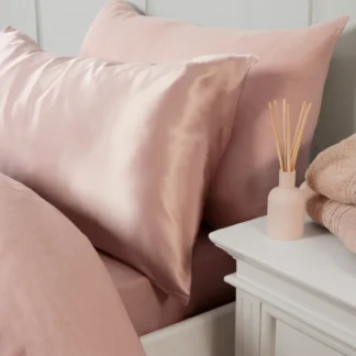 Sunset Coastal Silk Pillowcase Set