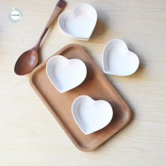 Heart Ceramic Trinket Dish Set