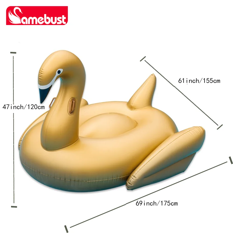 Golden Swan Pool Float - Image 6