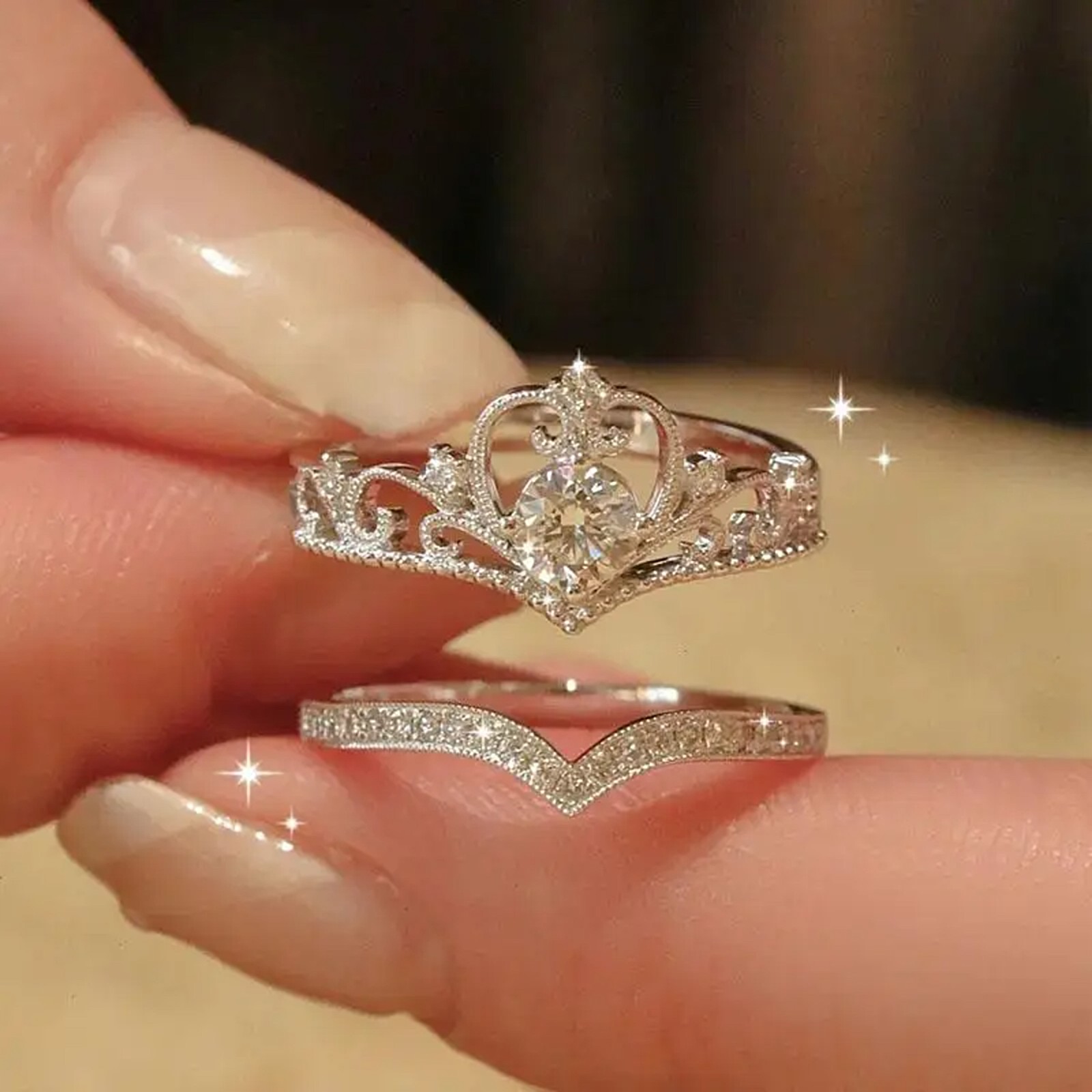 Fairy Crown Ring Set - Image 3