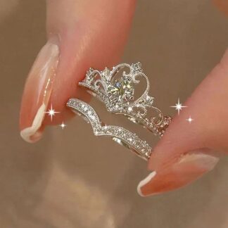 Fairy Crown Ring Set