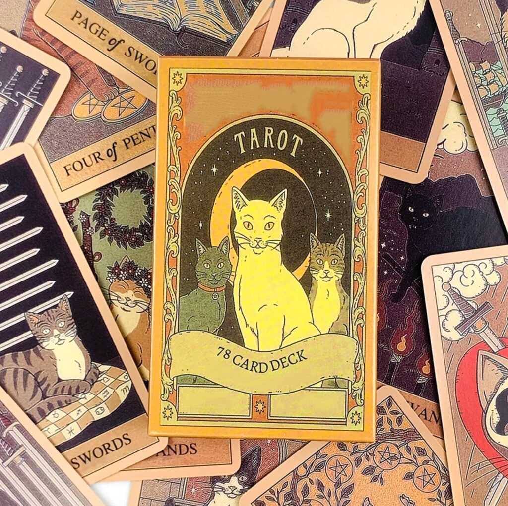 Cat-Themed Tarot Card Deck