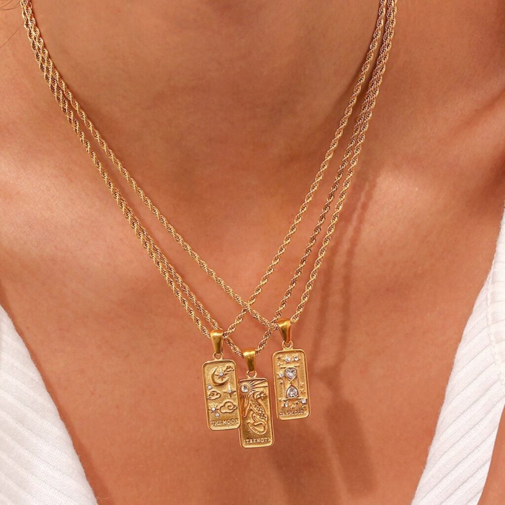 Dainty Tarot Necklace