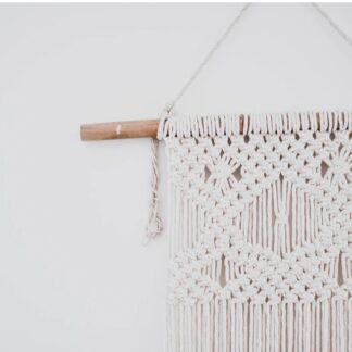 Woven Macrame Wall Hanging